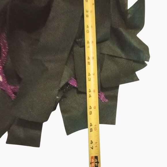 Witch Halloween Decor Wall Hanging Sound Light Red Eyes Touch Activated Hackles - Picture 10 of 11